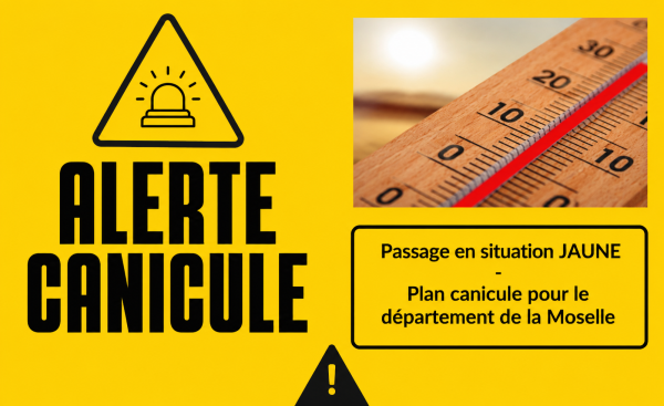 Image de 12 août 2026 : alerte jaune pic de chaleur